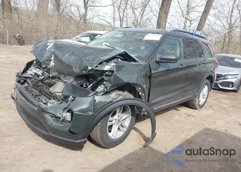 2022 Ford Explorer Xlt from USA, damaged, VIN 1FMSK8DHXNGA55681